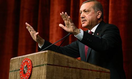 Erdogan says Gulen a pawn backed by a 'mastermind'