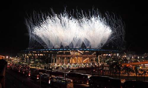 Brazil casts aside crisis in rousing Rio Olympics opening