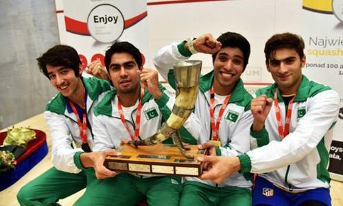 Pakistan win 2016 World Team Junior Squash Championships in Poland Pakistan win 2016 World Team Junior Squash Championships in Poland
