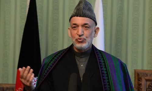 Karzai backs Modi&rsquo;s Balochistan comments
