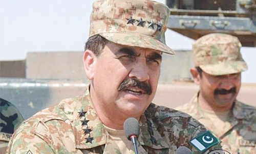 Army chief briefed on Rajgal operation Army chief briefed on Rajgal operation