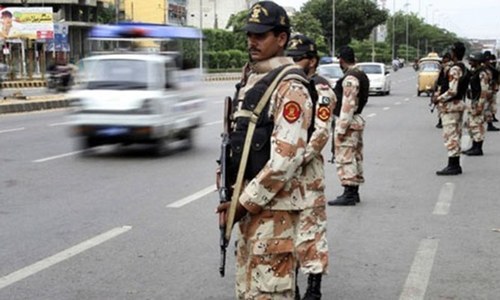 Rangers claim arrest of 654 MQM-affiliated target killers involved in 5,863 incidents