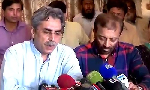 MQM's Amir Khan distances party from newly-surfaced controversial Altaf speech
