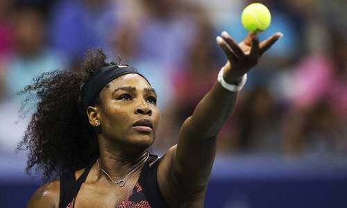 Serena shoulders burden of history at US Open