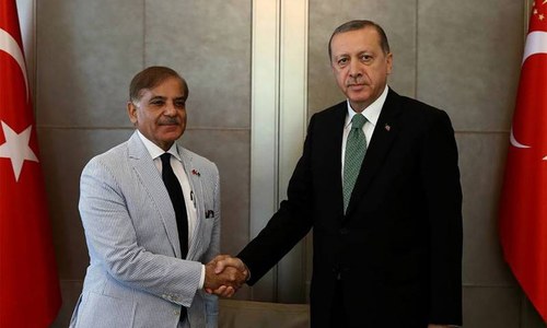 Shahbaz calls on Erdogan