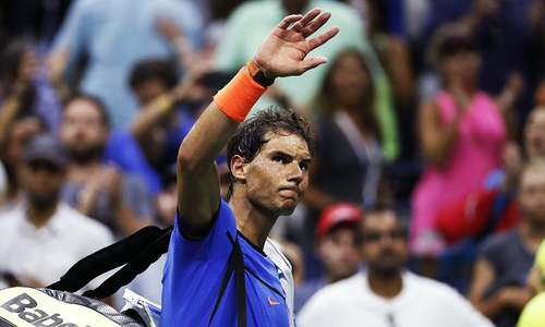 Pouille stuns Nadal to lead French charge into US Open quarter-finals