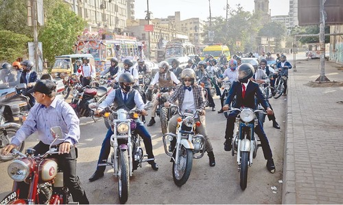&lsquo;Distinguished gentlemen and ladies&rsquo; ride for a cause