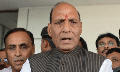 Attempts being made to free Indian soldier from Pakistani custody: Rajnath Singh