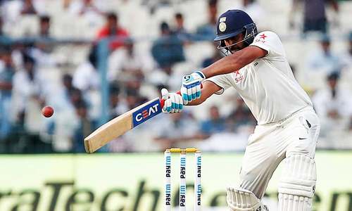 Rohit fifty sets up massive lead for India
