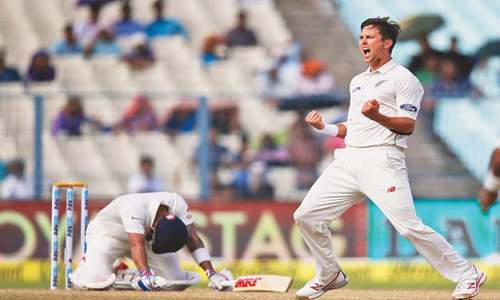 Sharma helps India build big lead in second Test