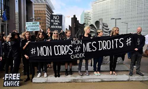 Thousands of Polish women strike against abortion ban