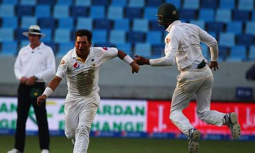 Yasir Shah says pink ball gripping well