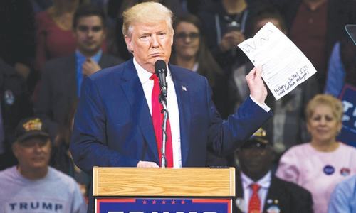 Republicans fear &lsquo;Hurricane Trump&rsquo; may also drown them