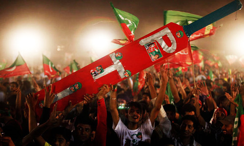 Can a PTI crowd bring down an elected government?