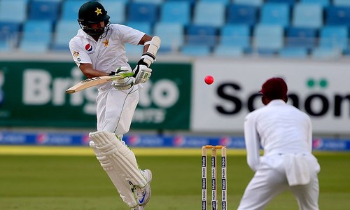 Ton-up Azhar lights up Pakistan's day-night Test against West Indies