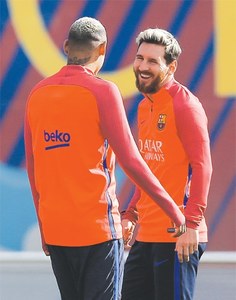 Messi return &lsquo;great news&rsquo; for Barca: Enrique