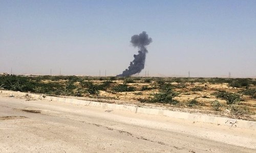 Pilot dies as PAF Mirage jet crashes in Karachi