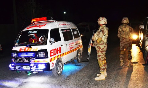 In pictures: Militants storm police training academy in Quetta