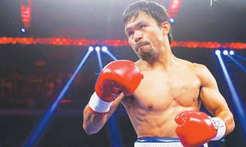 Pacquiao takes a break from politics for boxing