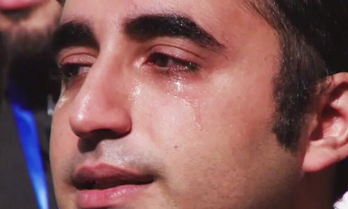 Bilawal in tears after visiting injured cadets in Quetta