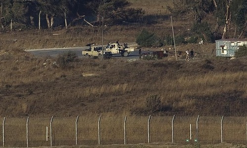 Welcome to Golan Heights, where Al Qaeda is helped out by Israeli troops