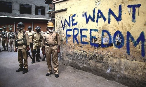 Police chief of held Kashmir says situation still fragile