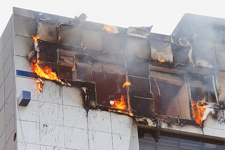 13 dead in Indian garment factory fire: police 13 dead in Indian garment factory fire: police