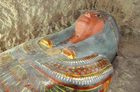 Millennia-old mummy found in Egypt tomb Millennia-old mummy found in Egypt tomb