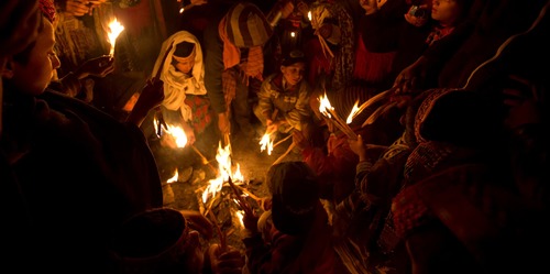 A festival of fire and ice