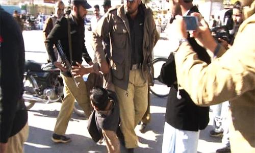 Police manhandle disabled persons in Quetta