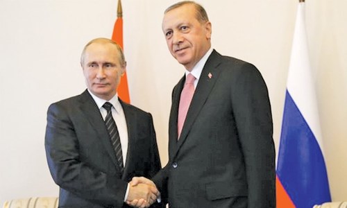 Year after crisis, Turkey and Russia forge uneasy alliance