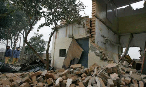 Miscreants blow up govt-run school for boys in Mohmand Agency Miscreants blow up govt-run school for boys in Mohmand Agency