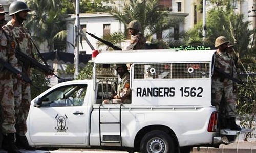 Rangers official injured in roadside blast outside Sindh Agriculture University