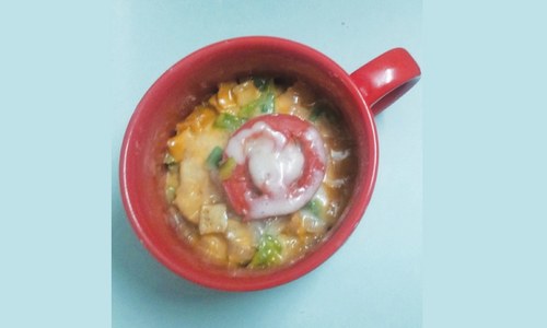 Cook-it-yourself : Pizza in a mug
