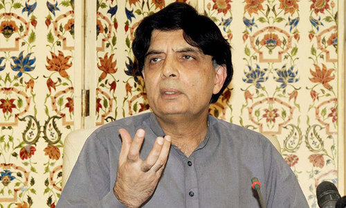 Nisar comes under fire in NA over scathing SC report