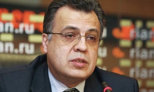 روسی سفیر آندرے کارلوف