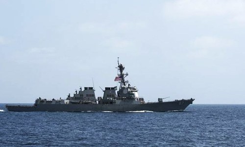 US Navy ship targeted in failed missile attack from Yemen