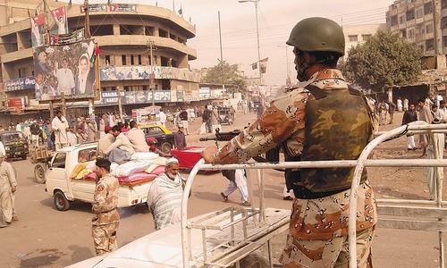 Sindh Rangers versus Sindh government