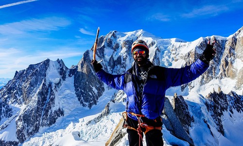 After years of guiding tourists in Pakistan, I did a climb of my own — at the Alps