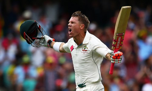 Australia run rampant after Warner's record ton in Pakistan Test Australia run rampant after Warner's record ton in Pakistan Test