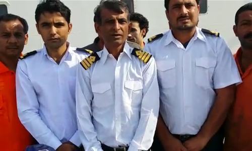 Four Pakistani sailors stranded on ship in Egypt return home, 13 still remain stuck