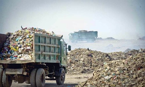 First batch of machines to lift garbage from Karachi arrives from China First batch of machines to lift garbage from Karachi arrives from China