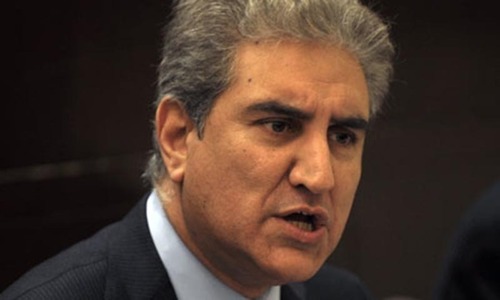 How long will govt use military as a crutch, asks PTI's Shah Mehmood Qureshi How long will govt use military as a crutch, asks PTI's Shah Mehmood Qureshi