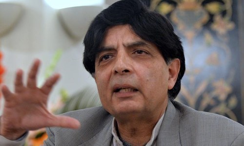Nisar stands his ground over &lsquo;banned groups&rsquo; controversy