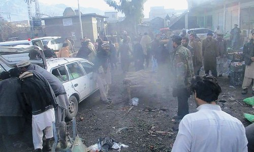 Carnage at Parachinar market; 25 killed, 87 injured Carnage at Parachinar market; 25 killed, 87 injured