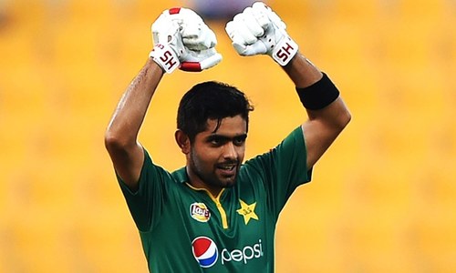 Babar Azam makes it to Top 10 in ICC rankings