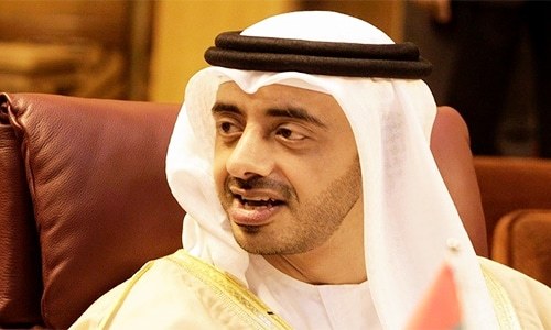 In a first, UAE foreign minister defends Trump visa ban