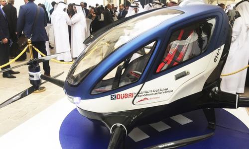 Up, up and away: Passenger-carrying drone to fly in Dubai