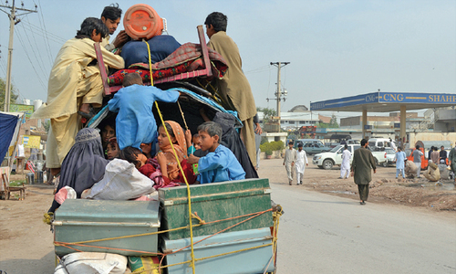 Political administration asks people to vacate Pak-Afghan border areas in Khyber Agency