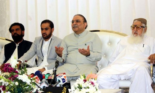 Nothing being done to heal Balochistan&rsquo;s wounds, says Zardari